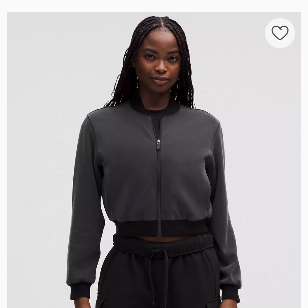 Lululemon Daydrift Bomber Jacket in Luxtreme Fabric